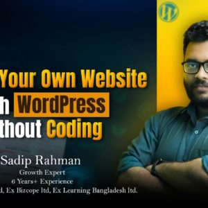 Create a Website with WordPress in One Hour