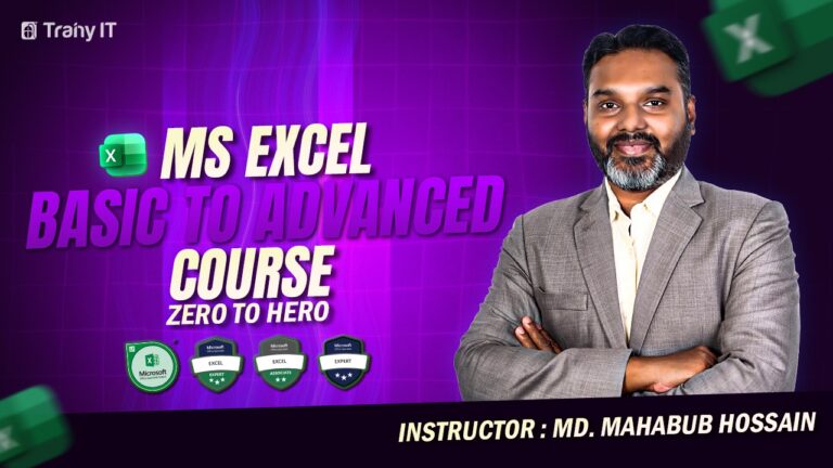 MS Excel Basic to Advanced Course